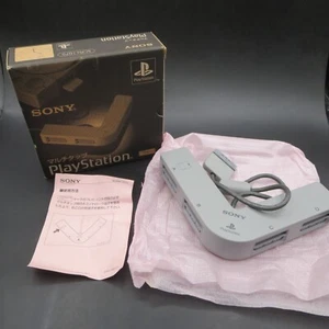 PlayStation 1 Multitap Controller Gray SCPH 1070 Boxed PS1 Genuine - Picture 1 of 15