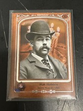 2022 2023 HISTORIC AUTOGRAPHS CIVIL WAR H.H. HOLMES Silver Foil /10