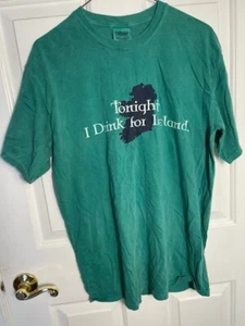Tonight I Drink for Ireland, maglietta "Celtic Attitude" taglia media, verde chiaro - Foto 1 di 3