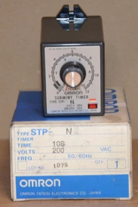 Omron STP-N 10S 200VAC 50/60Hz Zeitrelais NEU OVP - Bild 1 von 1
