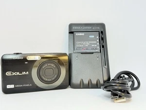 CASIO EXILIM EX-Z90 Black 12.1MP Compact Digital Camera From JAPAN Near Mint - Picture 1 of 12