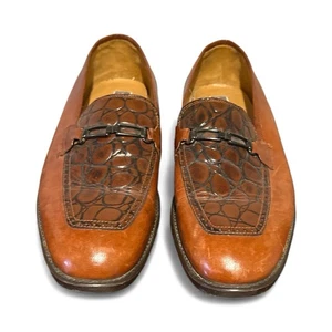 Stanley Blacker 13M Two Tone SCHUHE HALBSCHUHE Made in Italy HERREN - Bild 1 von 8