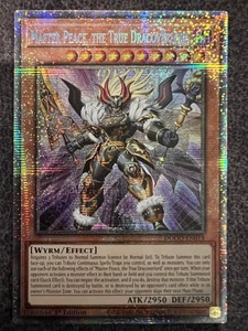 Yugioh Master Peace, the True Dracoverlord DOOD-EN018 Starlight Rare 1st Ed NM - Picture 1 of 1