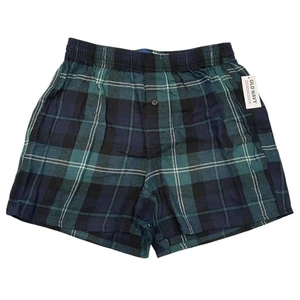 Neu mit Etikett Old Navy Flanell Boxer 3,5" XS-S-M-L-XL-XXL-XXXL grün blau kariert #O13 - Bild 1 von 11
