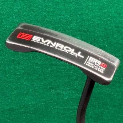 Guerin Rife EVNROLL ER2 Black SB 34.5" Putter Stability Fire w/Super Stroke & HC - Image 1 of 4