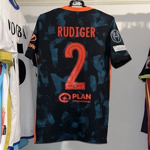 Chelsea 2021/22 Nike Third Fußballtrikot UCL Rudiger 2 grün Herren Small - Bild 1 von 8