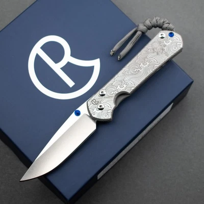 NEW! PDW x CRK Small "Wave" Sebenza 31, MagnaCut DP, Prometheus x Chris Reeve - Image 1 of 4