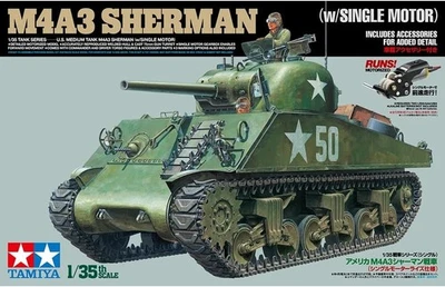 Tamiya 1/35 Tank Series No.56 U.S. SERBATOIO MEDIO M4A3 SHERMAN kit 30056 JDMPS - Immagine 1 di 4