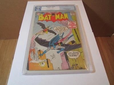 Batman #109 PGX  F- (5.5) C-OW pages DC 1957 Sheldon Moldoff - Image 1 of 4