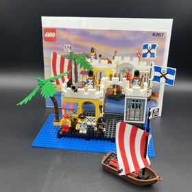 LEGO Pirates: Lagoon Lock-Up (6267) 100% Complete w/ Instructions