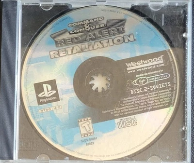 Command & Conquer RAR Disc 2: Soviets – Sony PlayStation 1 PS1 (1995) Pre Owned - Image 1 of 3