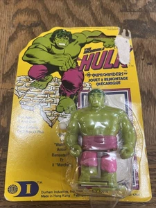 *RARO* 1978 Increíble Hulk Marvel Comics Superhéroe Nuevos Mini Enrolladores  - Imagen 1 de 6