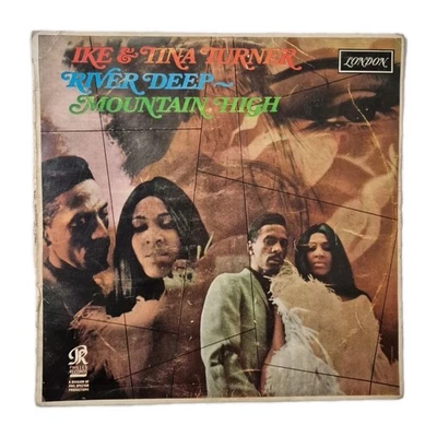 IKE & TINA TURNER 'River Deep Mountain High' 12" Vinyl LP Record London Records - Image 1 of 4