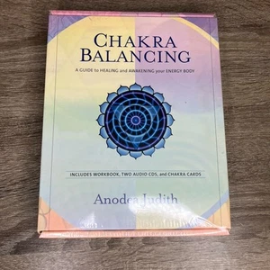 Chakra Balancing Kit w Workbook 2 CDs & Cards by Anodea Judith Brand New Sealed - Picture 1 of 7