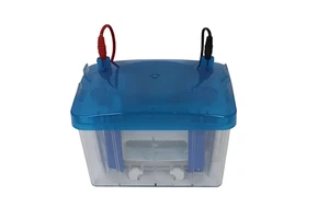 Gel vertical de electroforesis sistema de laboratorio de aparato de gel de separación de proteínas de 4 células - Imagen 1 de 3