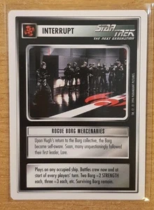 1994 STAR TREK THE NEXT GENERATION ROGUE BORG MERCENARIES - Picture 1 of 2