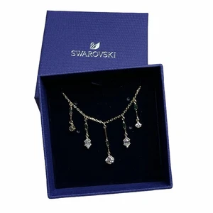 Halskette Swarovski Oz grün vergoldet - Bild 1 von 5