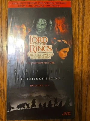 Lord of The Rings Fellowship 2001 Promo VHS Behind the Scenes The Trilogy Begins - Image 1 of 2