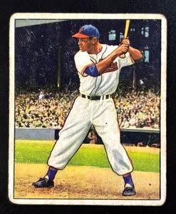 Vintage 1950 Bowman #39 Larry Doby Cleveland Indians HOF no creases centered VG - Bild 1 von 2