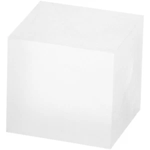 Plymor Frosted Acrylic Square Display Block, 1.5" H x 1.5" W x 1.5" D - Picture 1 of 1