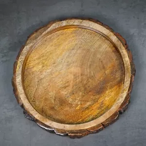 Crafted with Care: Handmade Wooden Tray for Effortless Entertaining/ 26x26x3.5Cm - Picture 1 of 5