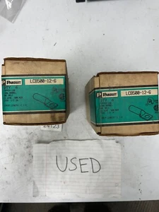 Panduit LCB500-12-6 Copper Lug Long Barrel Pack of 6 - Picture 1 of 3