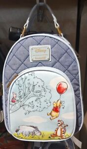 Disney Parks 2023 Winnie The Pooh Tigger Backpack Bag Loungefly NWT