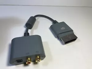 Xbox 360 RCA Optical Audio Adapter AV Cable - Picture 1 of 3
