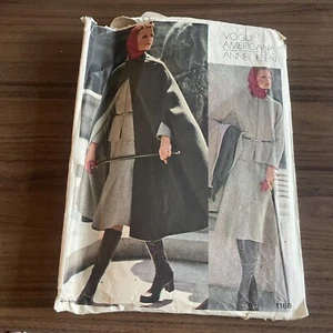 Vogue Americana Schnittmuster 1160 Anne Klein Größe 12 SCHNITT - Bild 1 von 4