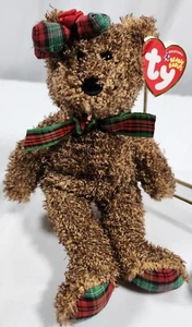 Ty Original Beanie Babies Collection Happy Holidays Teddy Bear 2004 - Picture 1 of 8