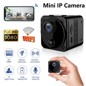 Mini-Kamera 1080P Überwachungskamera Außen WiFi mit Nachtsicht Camera - Bild 1 von 18