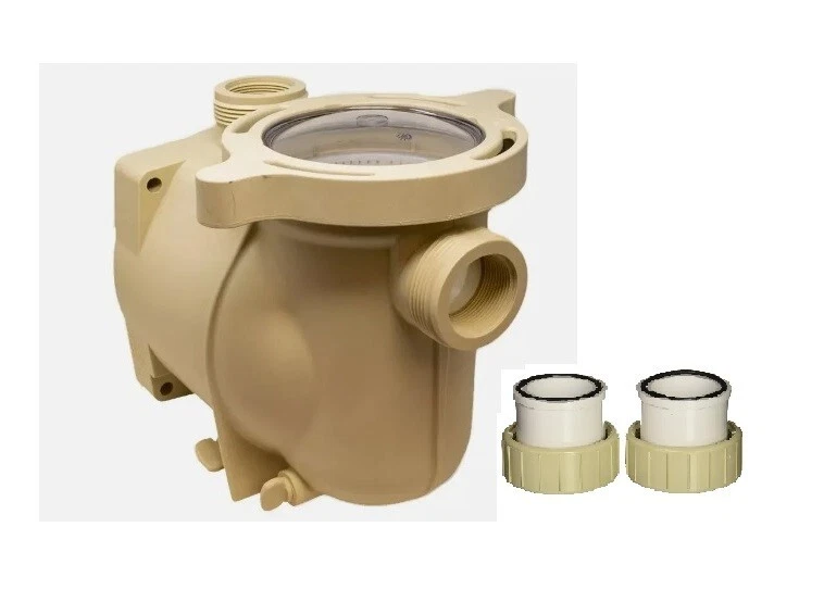 Pentair 350089 SuperFlo Pump Housing Replacement (COMES WITH UNIONS) - Image 1 of 4