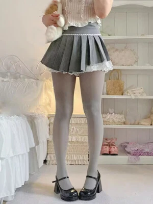 New Japanese School Velvet Pantyhose JK Uniform Stockings Cosplay Uniform Socks - Image 1 of 3