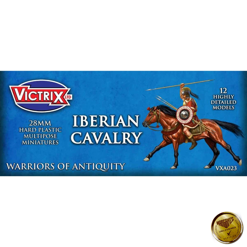 Victrix Iberian Cavalry 12 Models 28mm Warriors of Antiquity VXA023