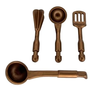 Playmobil lote 4 utensilios cobre cocina casa victoriana ciudad  - Imagen 1 de 1