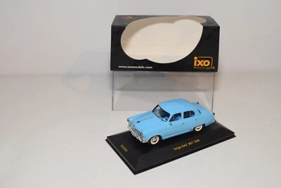 A49 1:43 IXO CLC032 VOLGA GAZ M21 1959 BONRA BLUE MIB - Image 1 of 4