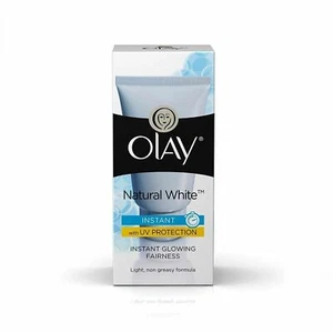 Olay Natural White Instant Glowing Fairness Cream With UV Protection 40 Gram - Picture 1 of 12