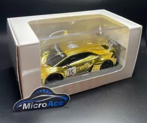 Limited Production Body Lamborghini Huracan GT3 GL-Racing #15 Mirror Gold Mini-z - Picture 1 of 1