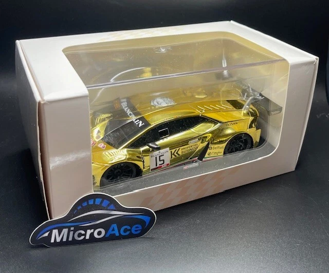 Limited Production Body Lamborghini Huracan GT3 GL-Racing #15 Mirror Gold Mini-z - Image 1 of 1