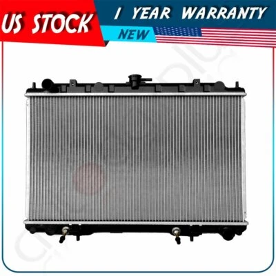 Radiador de aluminio para Nissan Máxima 2000-2003 3,0 L 3,5 L V6 compatible con CU2329 Foto 1 de 3