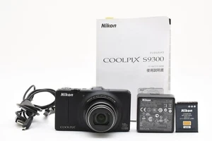 【Exc+5】Nikon COOLPIX S9300 16.0MP Digital Camera - Black Japan 0425 4749 - Picture 1 of 13