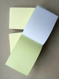 8 ALMOHADILLAS NCR A7 JOTTER NOTA TOMAR PEDIDO RESTAURANTE 50 JUEGOS POR ALMOHADILLA SIN CARBONO - Imagen 1 de 5