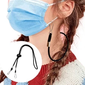 Hanging Non-slip Protect Ears With Two Clips Neck Straps Face Mask Lanyards - Picture 1 of 10