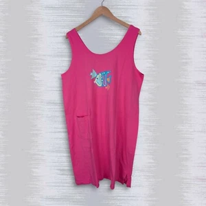 Fresh Produce Tropical Fish Print Tank Dress Women's XL - Picture 1 of 14
