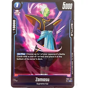 Dragon ball fusion world awakened pulse Uncommon ENG fb01-042 Zamasu - Photo 1 sur 1
