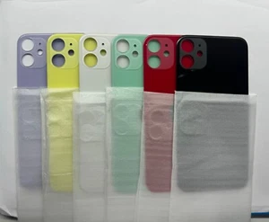 For iPhone 11 Replacement Back Glass Rear Glass Battery Cover UK stock - Picture 1 of 1