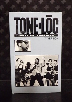 TONE LOC WILD THING 7" VERSION CASSETTE SINGLE ZDV102 1988 - Image 1 of 4