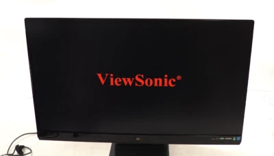 ViewSonic 27 inch 75Hz 1920x1080 IPS WFHD Monitor VX2770Smh HDMI DVI VGA NO PSU - Image 1 of 4