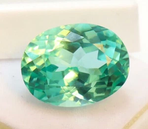 Natürlich Paraiba Turmalin 10.85 Karat Makellos Oval Schliff Zertifiziert Lose - Bild 1 von 7