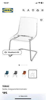 sedie sala da pranzo usate - Immagine 1 di 3